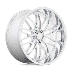 US Mag – U140 SANTA CRUZ – Chrome – 22″x10.5″ 0mm – Summer Wheels – U14022057357